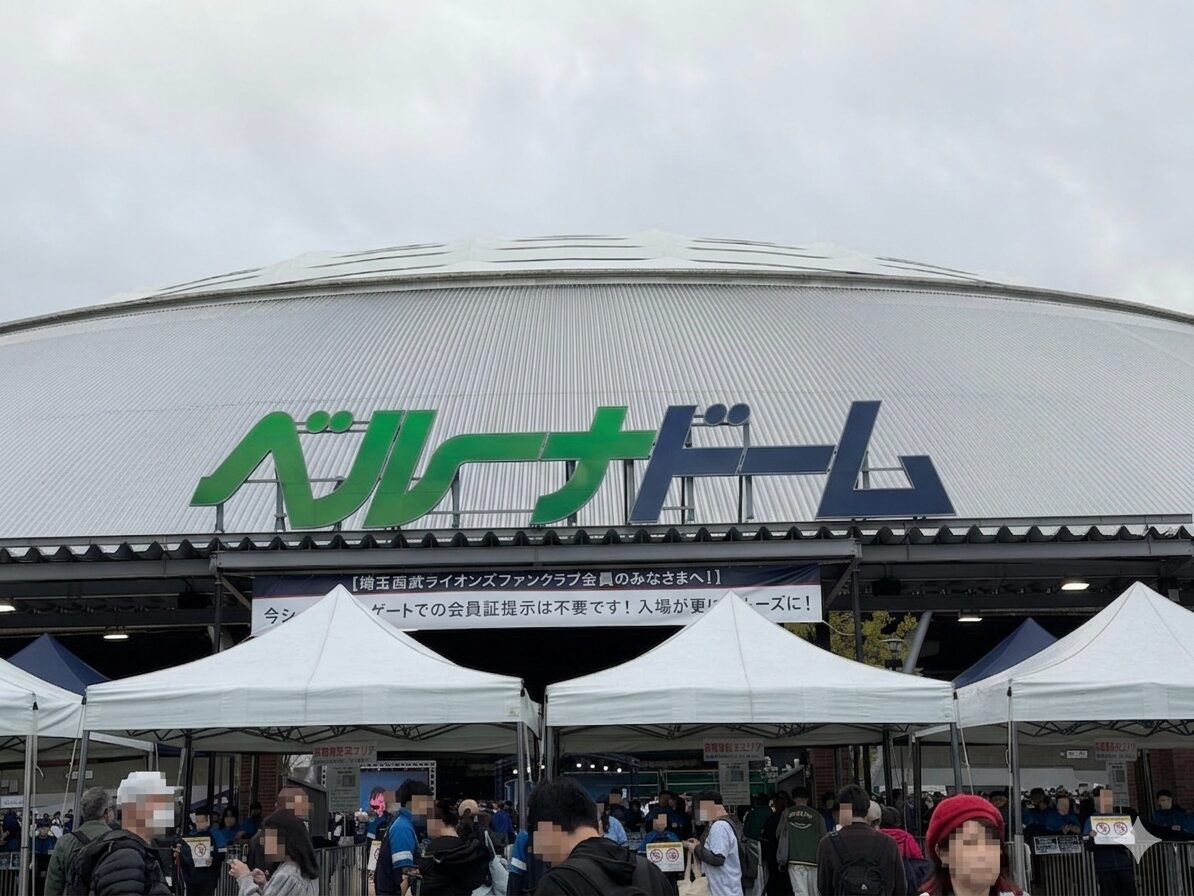 【実録】ベルーナドームの防寒対策！春・秋の寒い野球観戦＆ライブ遠征で凍えない3種の神器