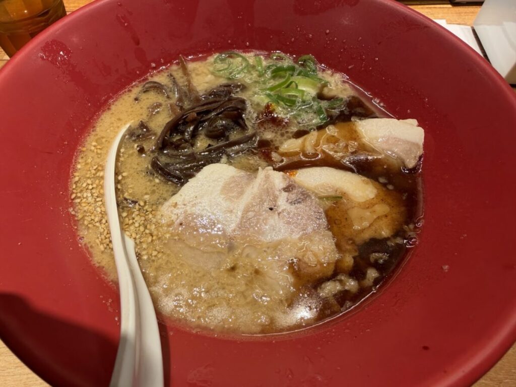 一風堂セレオ八王子店の赤丸新味の写真